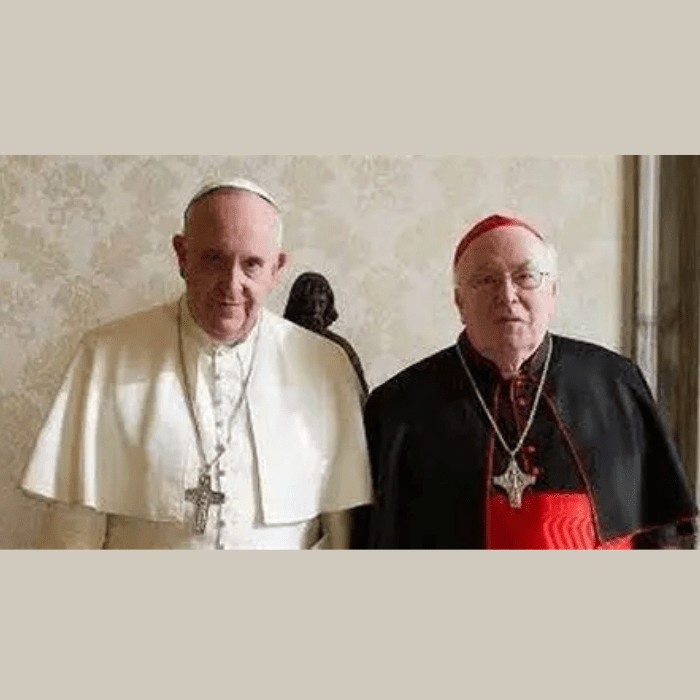 Antipope Bergoglio with Godfried Daneels.
