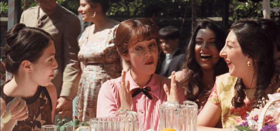 Sonny Corleone's wife and friends.