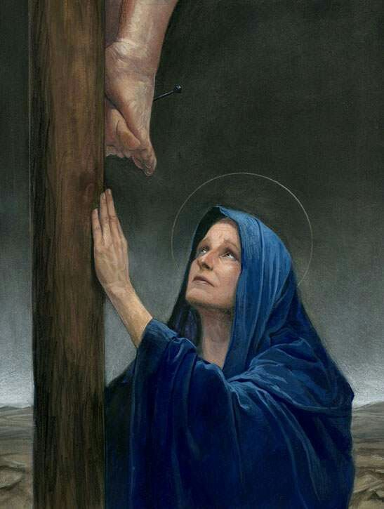 Mary at the Cross.