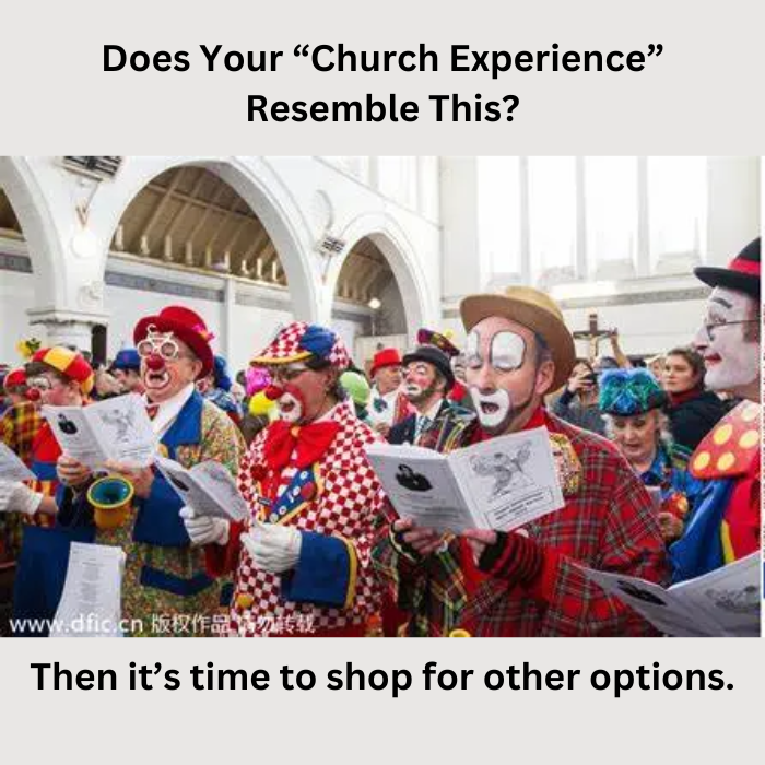Clowns at Novus Ordo Mass.
