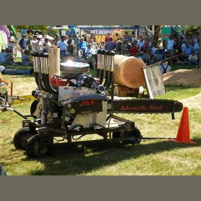 Super-sized chainsaw.