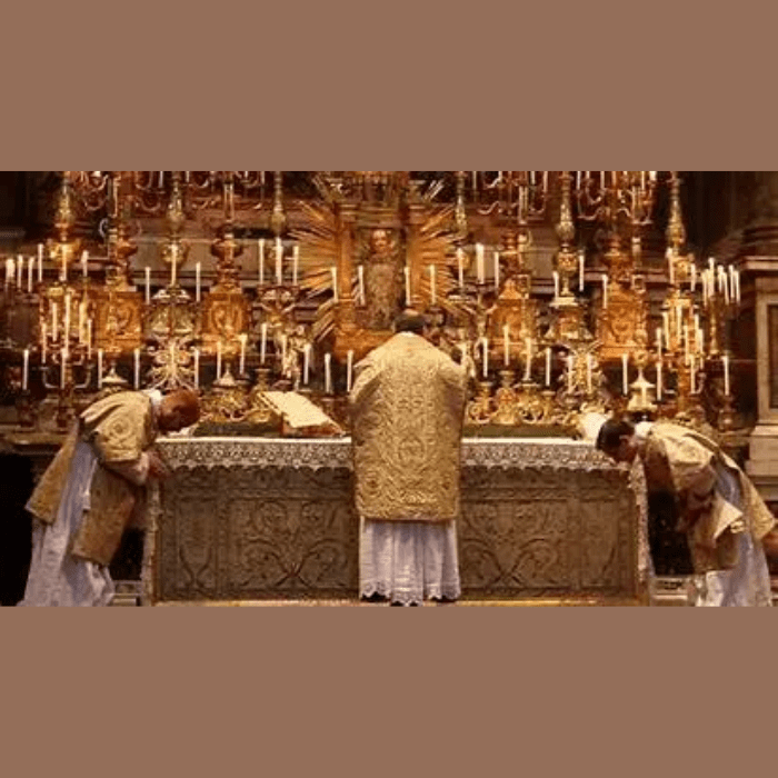 The Traditional Latin Mass (TLM).