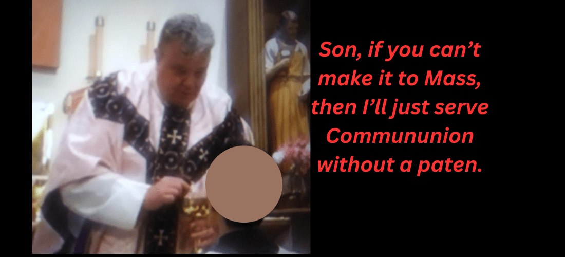 Serving Communion