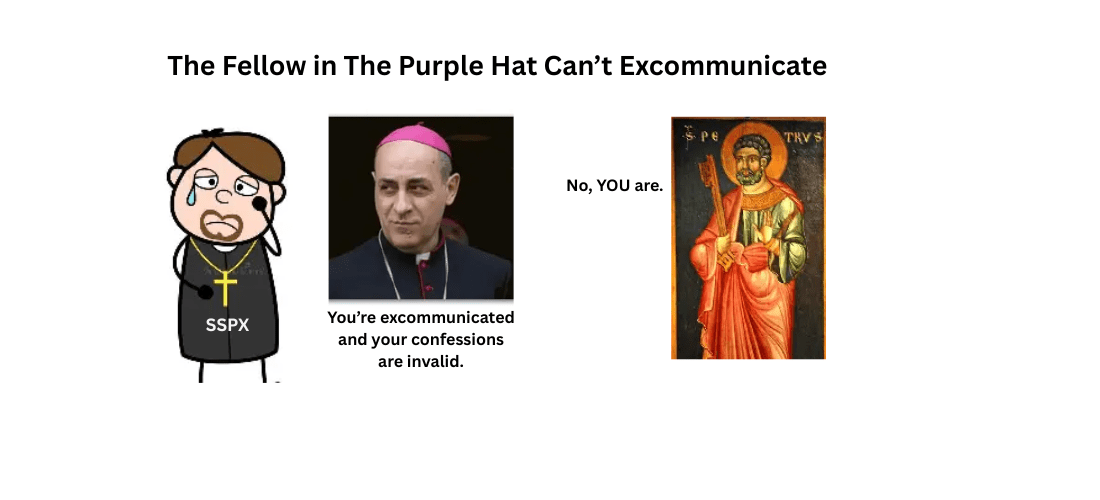 SSPX “Excommunication” PSA